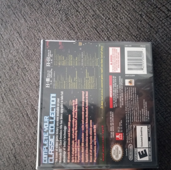 Atari Greatest Hits Volume 2 Nintendo Ds New And Sealed - Picture 2 of 6